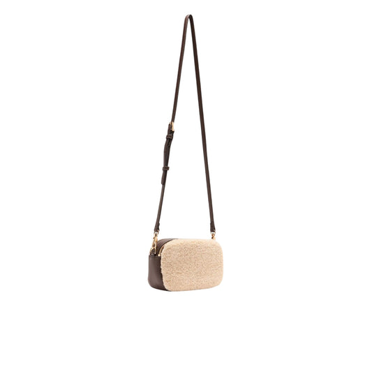 Borsa Donna a tracolla piccola in teddy retro