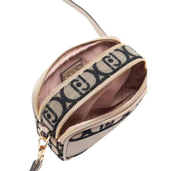 Borsa Donna a tracolla piccola jacquard interno