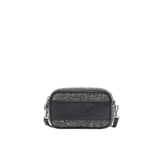 Borsa Donna a tracolla piccola chevron con paillettes