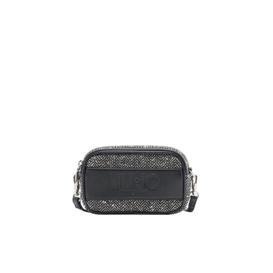 Borsa Donna a tracolla piccola chevron con paillettes