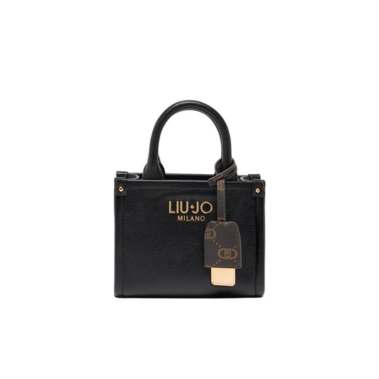 Borsa Donna a mano mini nera con charm
