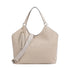 Maxi Borsa Donna a spalla con nappa Beige