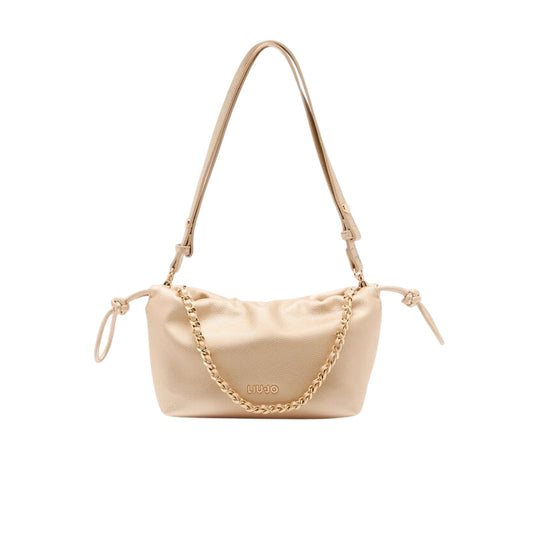Borsa piccola Donna color oro con catena