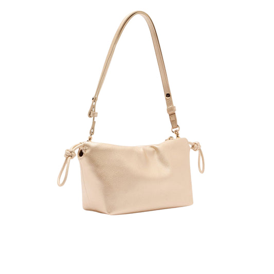 Borsa piccola Donna color oro con catena retro