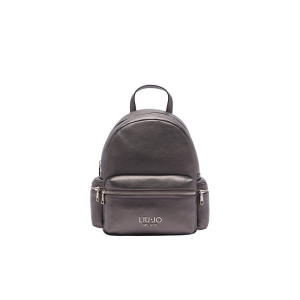 Zaino Donna con spallacci con borchie Grigio