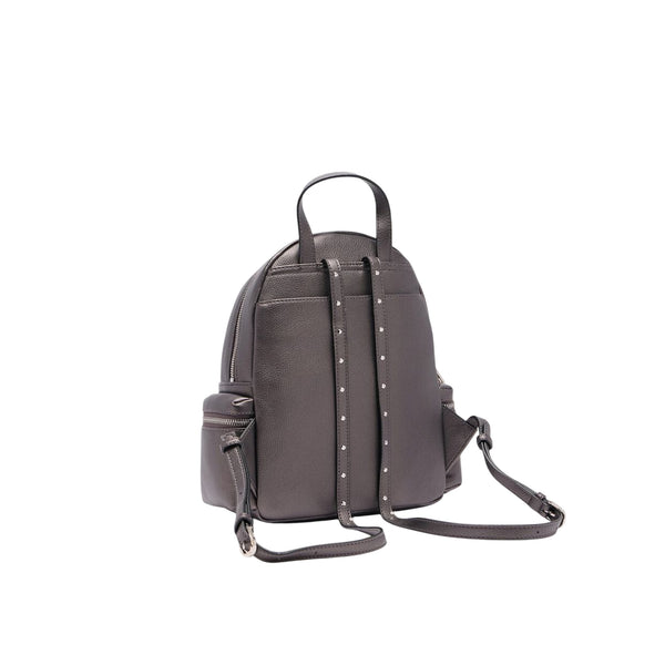 Zaino Donna con spallacci con borchie Grigio retro