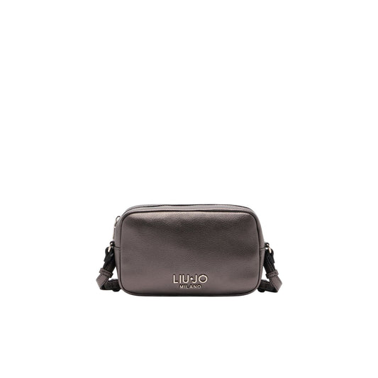 Borsa a tracolla piccola Donna Grigio