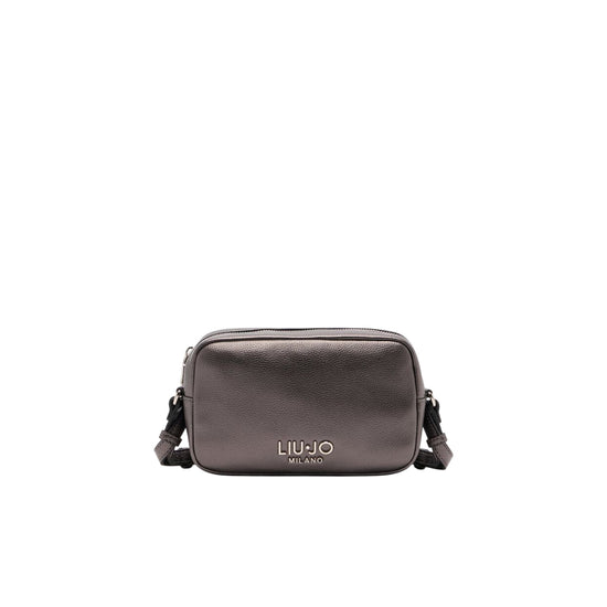 Borsa a tracolla piccola Donna Grigio