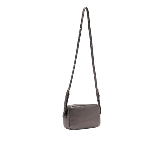 Borsa a tracolla piccola Donna Grigio retro