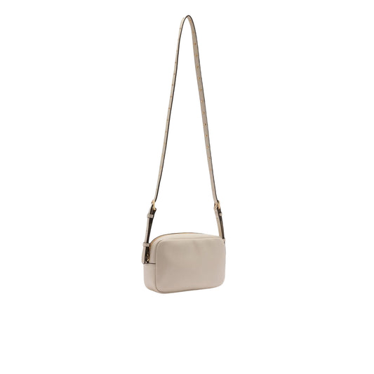 Borsa a tracolla piccola Donna Bianco retro