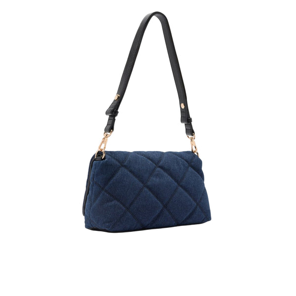 Borsa Donna LaPuffy media in denim retro