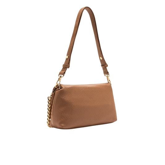 Borsa Donna media La Puffy Marrone chiaro retro