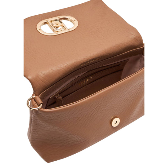 Borsa Donna media La Puffy Marrone chiaro interno