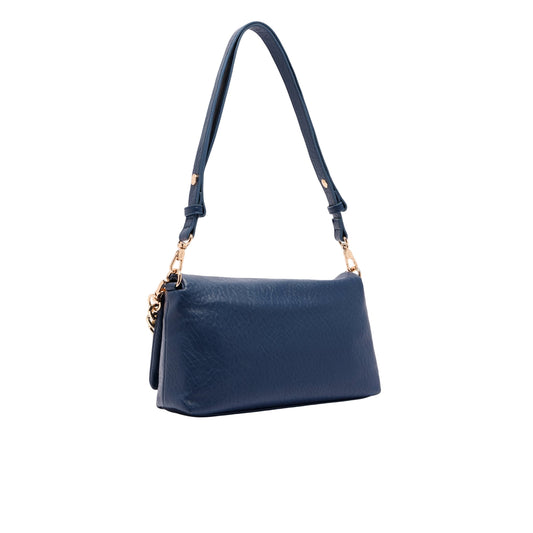 Borsa Donna media La Puffy Blu retro