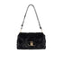 Borsa Donna LaPuffy media in pelliccia nera