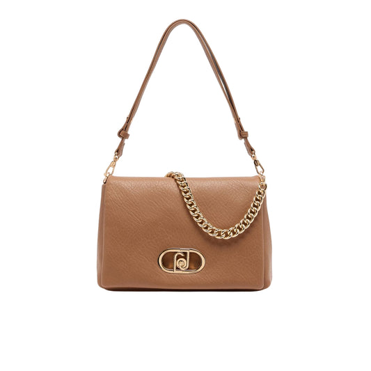 Borsa Donna La Puffy Grande Marrone chiaro