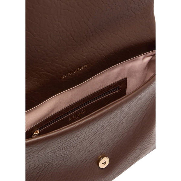 Borsa Donna La Puffy Grande Marrone interno