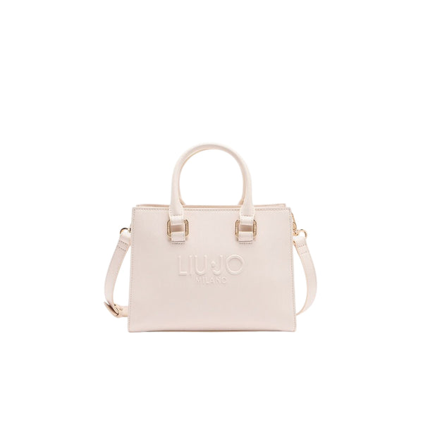 Borsa a mano Donna con tracolla aggiunta bianco