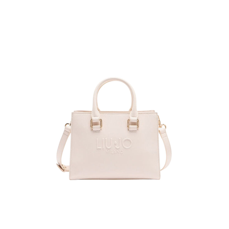 Borsa a mano Donna con tracolla aggiunta bianco