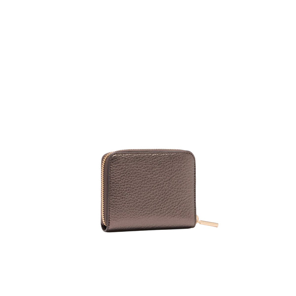 Portafoglio Donna zip around mini Marrone retro