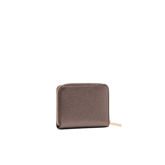 Portafoglio Donna zip around mini Marrone retro