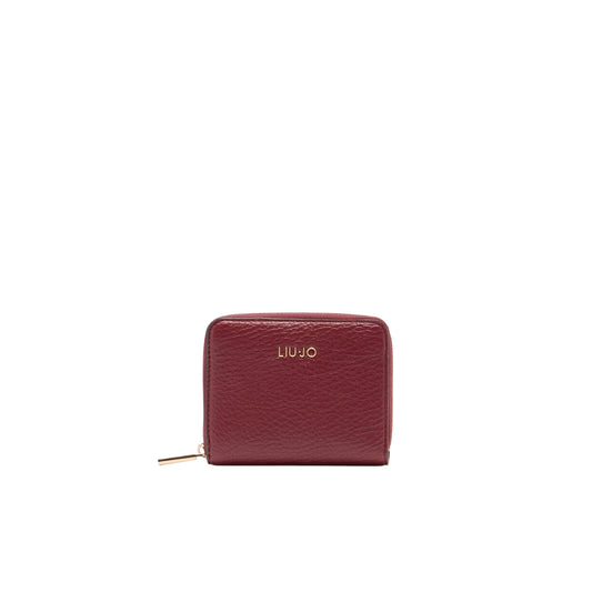 Portafoglio Donna zip around mini Rosso