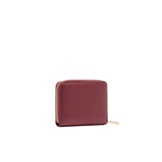 Portafoglio Donna zip around mini Rosso retro