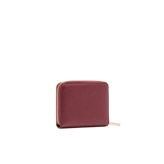 Portafoglio Donna zip around mini Rosso retro