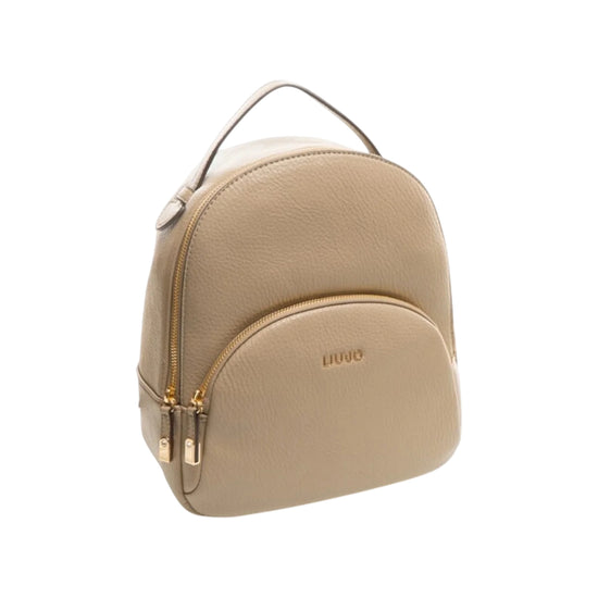 Zaino Donna effetto bottalato beige