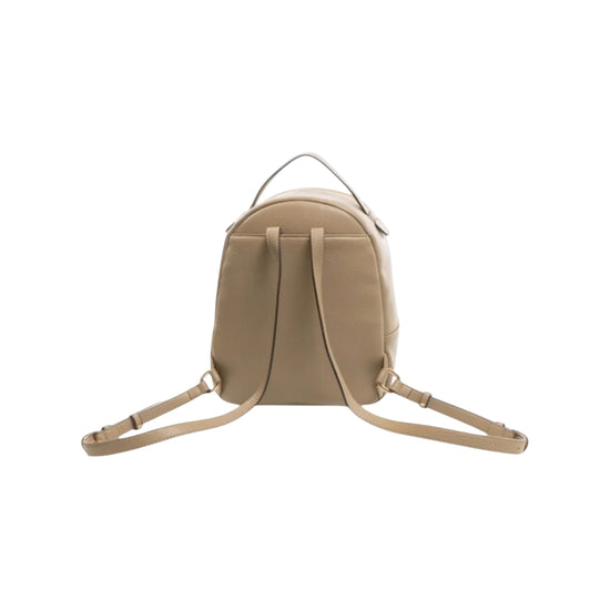 Zaino Donna effetto bottalato beige retro
