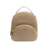 Zaino Donna effetto bottalato beige