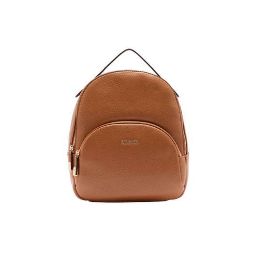 Zaino Donna effetto bottalato marrone