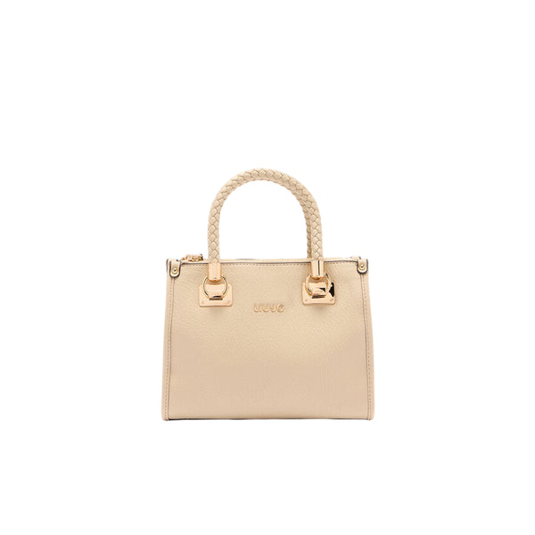 Borsa a mano piccola Donna con manici intrecciati