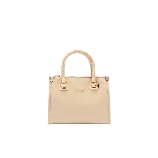 Borsa a mano piccola Donna con manici intrecciati