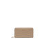 Portafoglio Donna grande zip around Beige