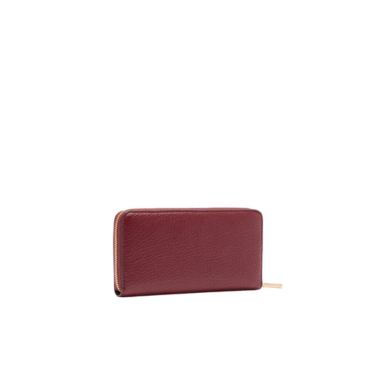 Portafoglio Donna grande zip around Rosso retro