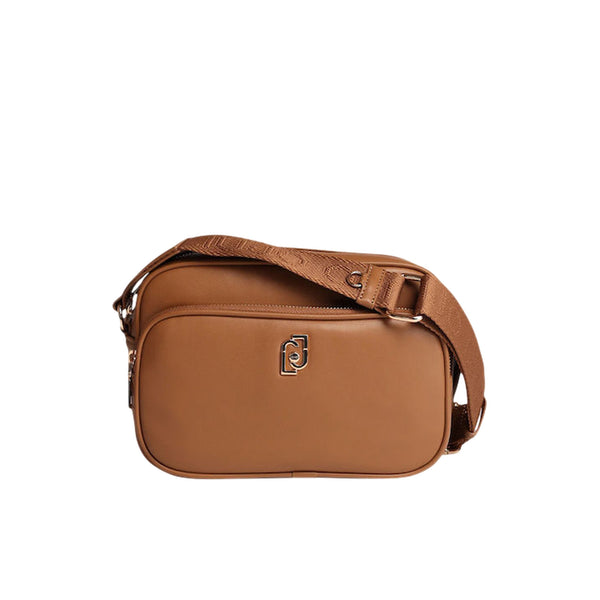 Borsa Donna a tracolla media con tasca davanti Marrone