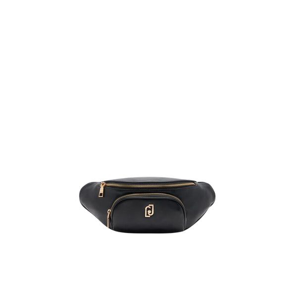 Marsupio Donna con cintura in gros grain Nero