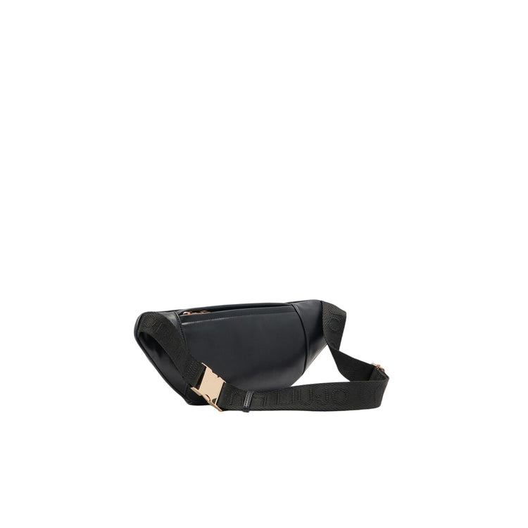 Marsupio Donna con cintura in gros grain Nero retro