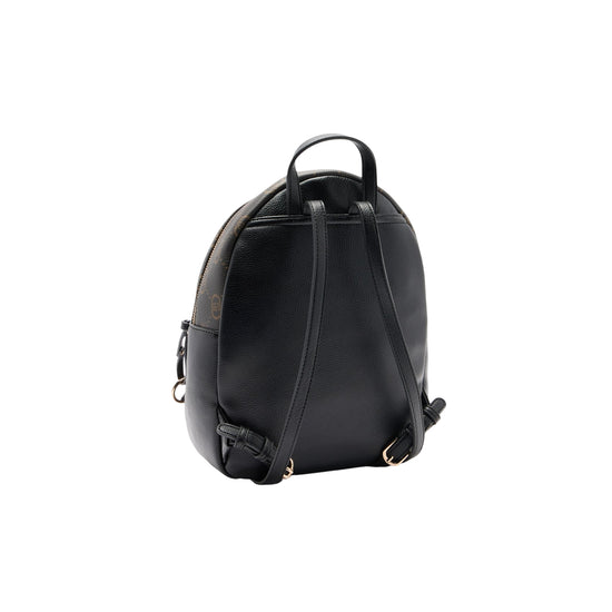 Zaino medio Donna nero con logo all over retro