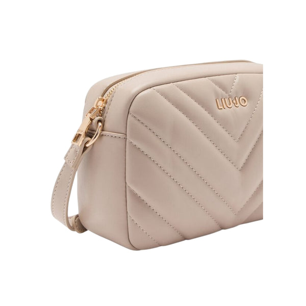 Borsa a tracolla Donna matelassé Beige dettaglio