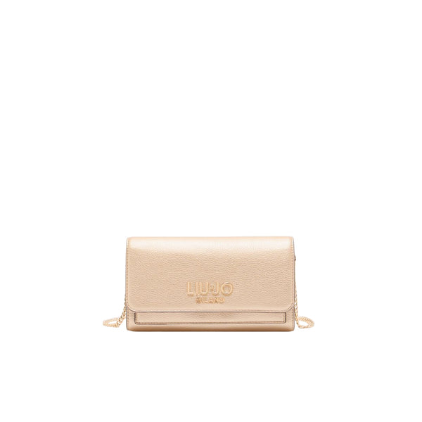 Portafoglio Donna con catena dorata color Oro