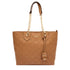 Shopping bag Donna con logo rilievo a rombi Marrone