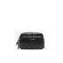 Borsa a tracolla media Donna con motivo rombi Nero