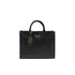 Borsa Donna media a mano con charm Nero