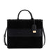 Borsa grande Donna effetto teddy nero