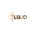 Portachiavi Donna con lettering Liu Jo