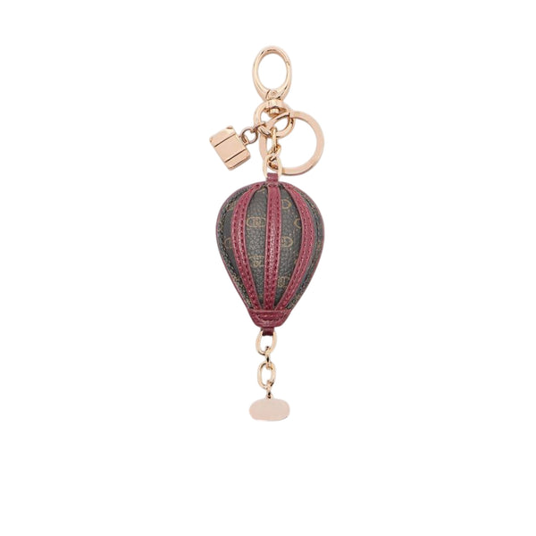 Portachiavi Donna Balloon con mini borchie retro