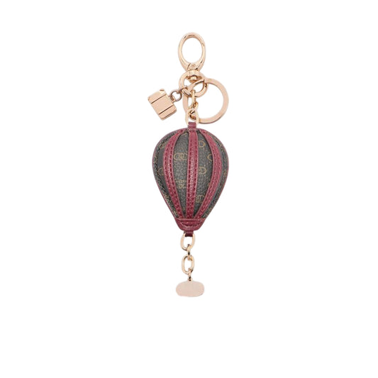 Portachiavi Donna Balloon con mini borchie retro