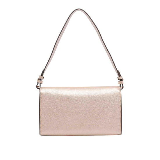 Borsa a spalla con logo Oro retro